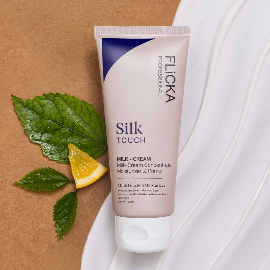 FLICKA Silk Touch 3-in-1 Primer + Moisturizer — Blurs 100% of Pores