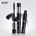 BOB Super Curl Waterproof Mascara Black | Long Lasting Curling, Volumizing & Lengthening Lash Mascara