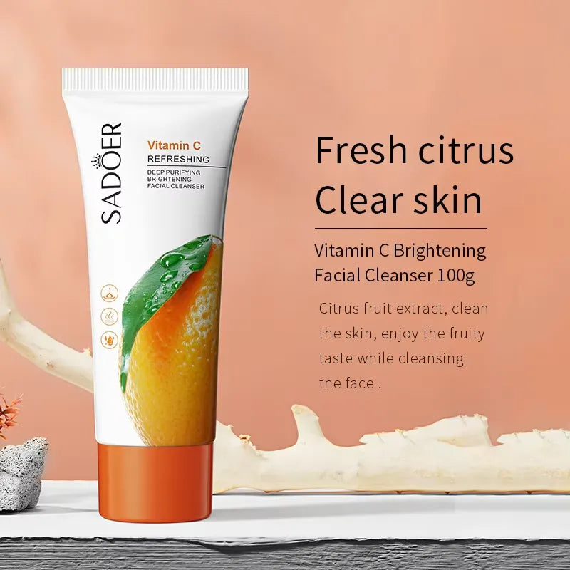 SADOER Pomegranate Facial Cleanser 100g | Moisturizing Face Wash
