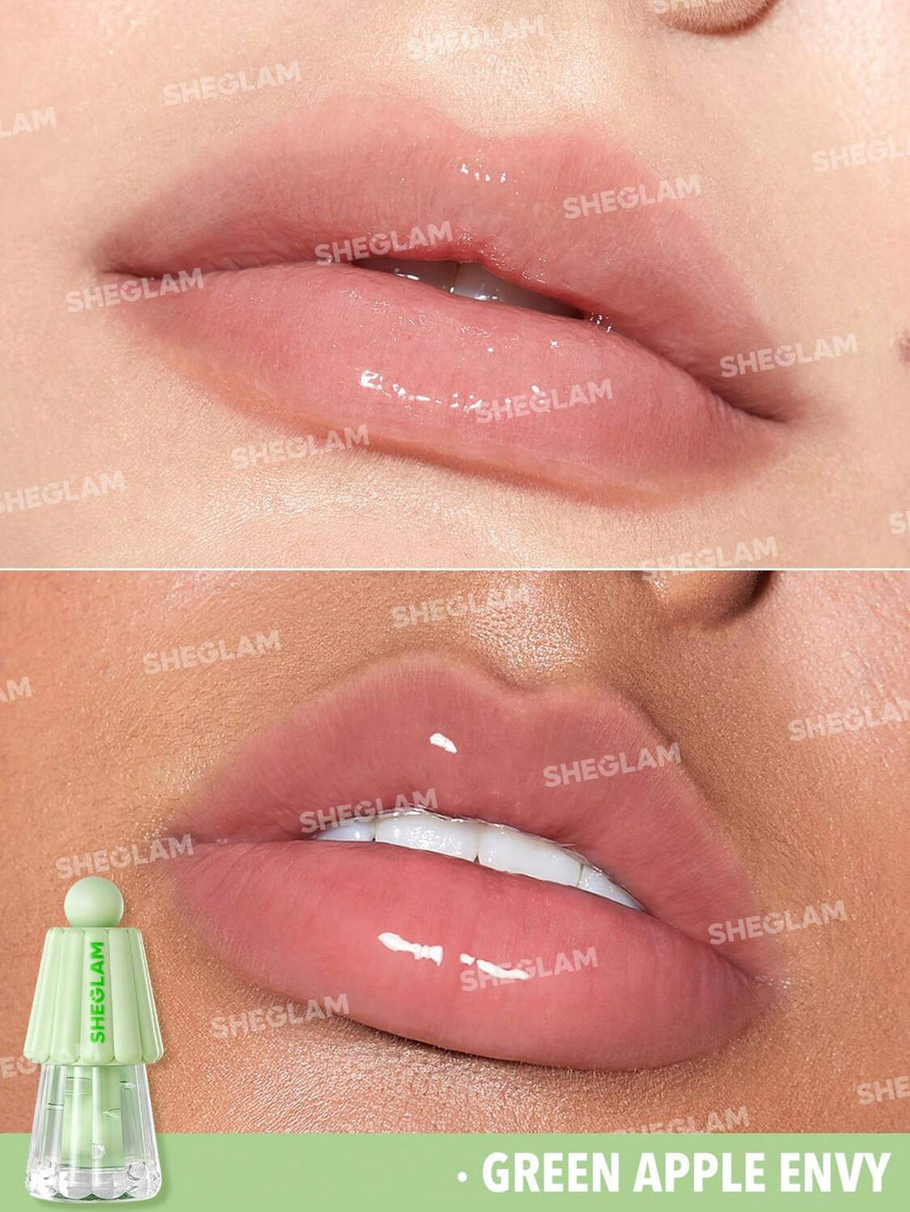 SHEGLAM Jelly Wow Hydrating Lip Oil 5PCS Set – Glossy Lip Gloss