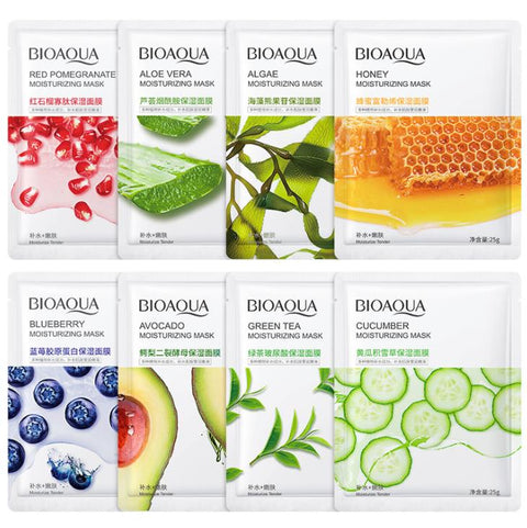 Pack Of 15/10/5/3 Hydrating & Brightening Face Sheet Mask