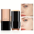 Kaka Show Waterproof Foundation Stick with Built-in Brush | Full Coverage Long-Lasting Cream Foundation Concealer | Korean Makeup | Made in Korea