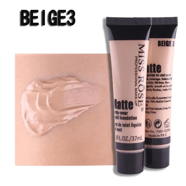 Miss Rose Long Lasting Soft Matte Foundation 37ml