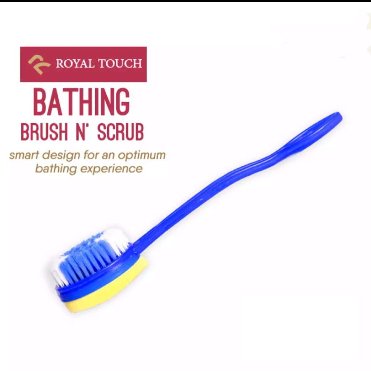 2 in 1 Bath Back Scrubber Shower Wash Sponge BODY CLEANING BRUSH