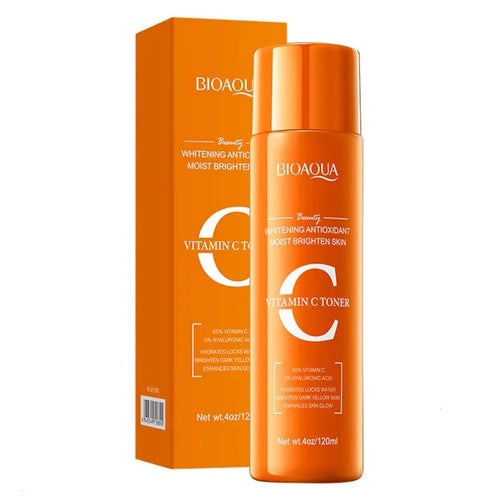 BIOAQUA Vitamin C Face Toner 120ml - Bright & Hydrated Skin