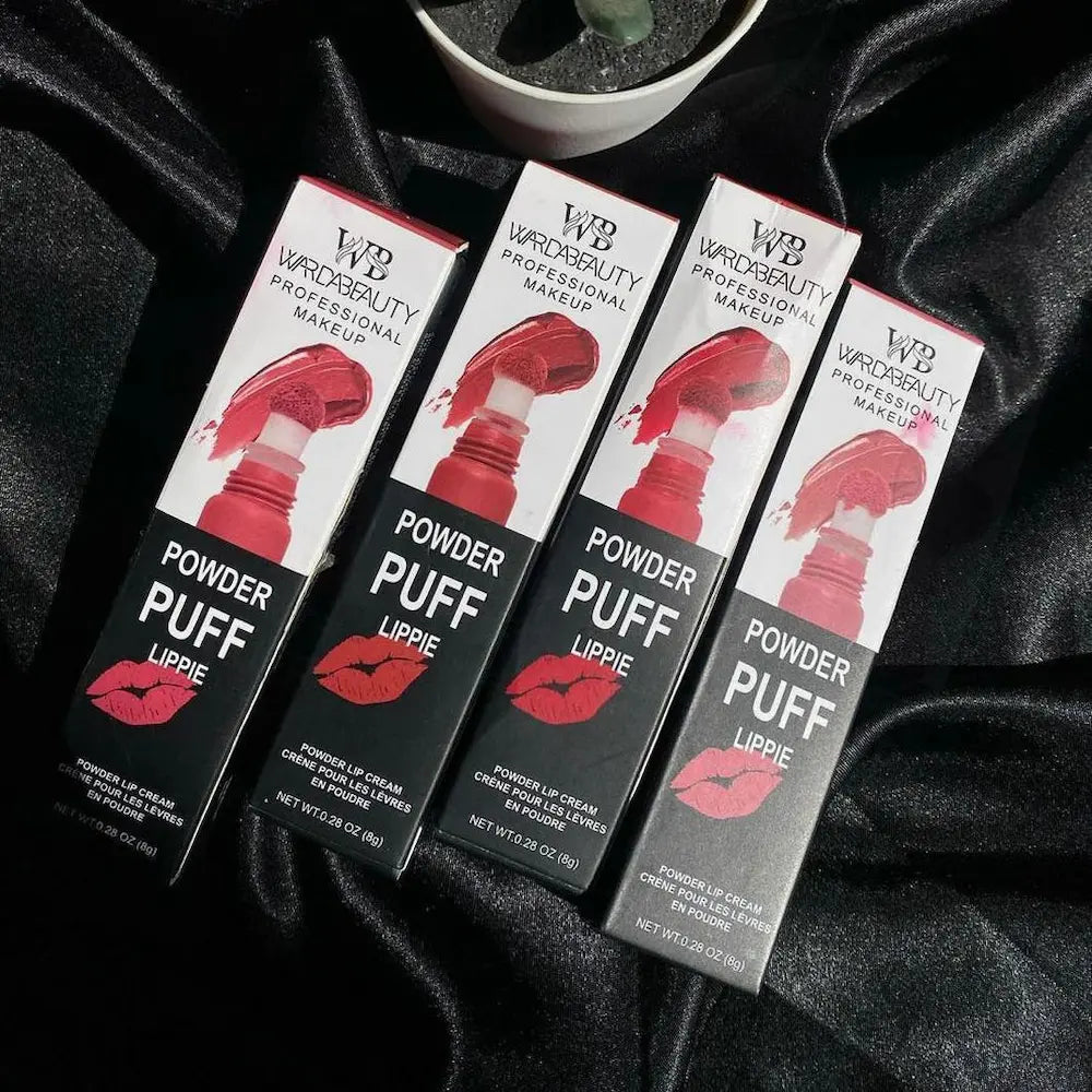 WARDA BEAUTY Powder Puff Blush – Pack of 4