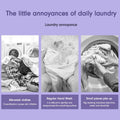 Portable Foldable Washing Machine Mini Laundry Washer with Spin Basket for Baby Clothes, Underwear, Socks, Travel, Camping, Dorm & Apartment Use