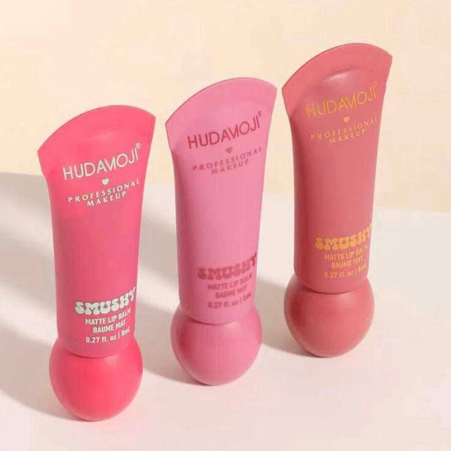 Hudamoji Smushy Matte Lip Balm Tint Set 6PCS