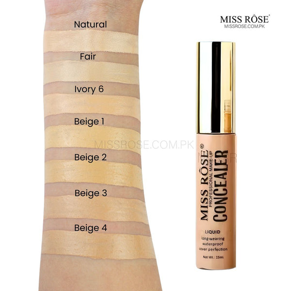 Miss Rose 24H Full Coverage Concealer 15ml