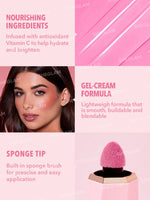 SHEGLAM Color Bloom Liquid Blush | Natural Dewy Glow
