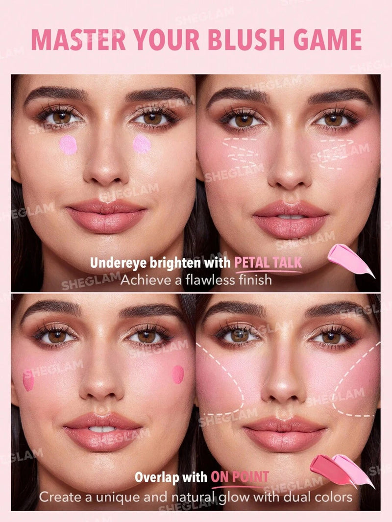 SHEGLAM Color Bloom Liquid Blush | Natural Dewy Glow