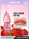 SHEGLAM Jelly Wow Hydrating Lip Oil 5PCS Set – Glossy Lip Gloss