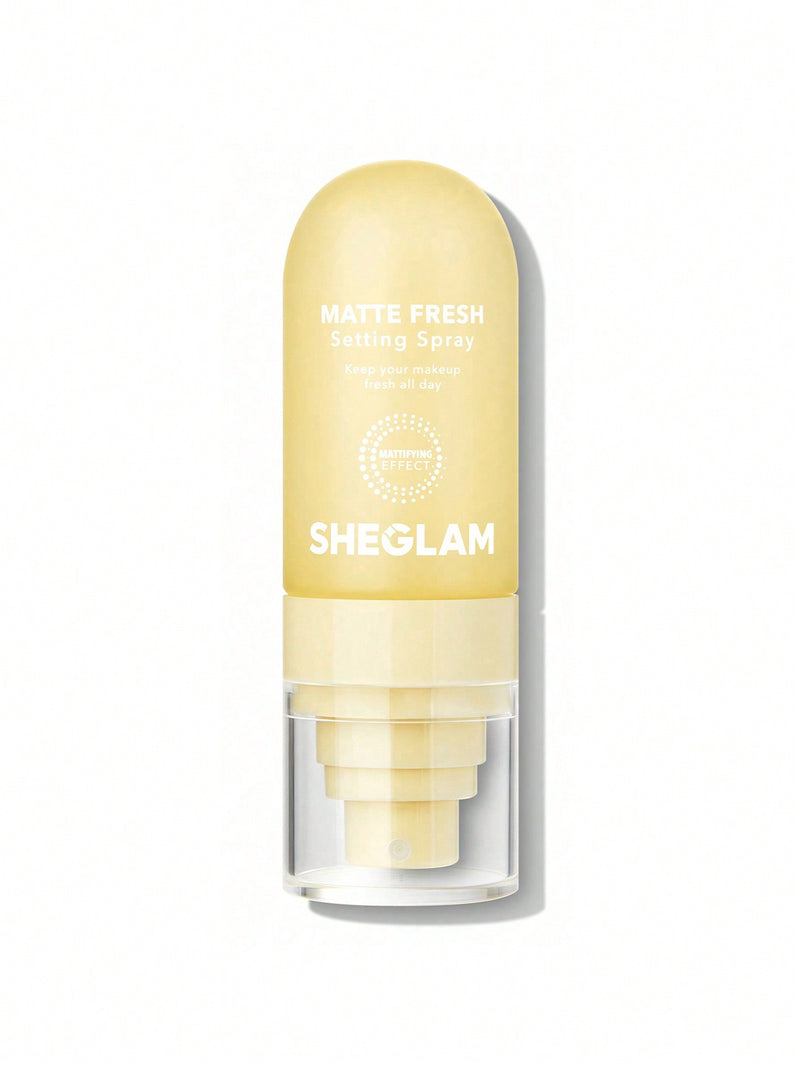 SHEGLAM Press Refresh Setting Spray – Long-Lasting Coconut Makeup Setting Spray