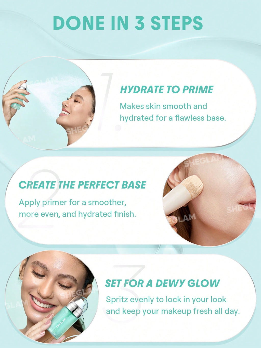 SHEGLAM Good Grip Hydrating Prime & Set Spray 55ml