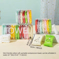 Disposable Compressed Towels 14 Pack – Individually Wrapped Portable Travel Face Towels, Soft Expandable Cotton Towels for Camping, Hiking, Hotel, Gym, Office & Outdoor Use
