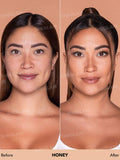 SHEGLAM Complexion Pro Matte Foundation | Long-Lasting Full Coverage Breathable Liquid Foundation | Shades: Porcelain, Nude & Honey