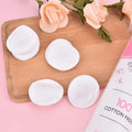80 Pcs Cosmetic Make Up Facial Cotton Pads Use With Rose Water - Cleansing Pads