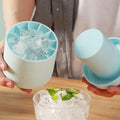 Portable Silicone Ice Cube Maker Cup & Mold