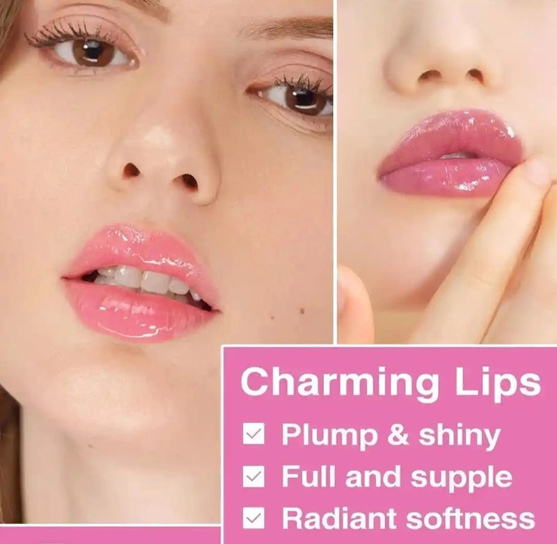 Manka Alluring Cute Mini Lip Gloss Combo of 2 | Sweet Kiss Bucket Shape Lip Gloss | High Shine Glossy Finish | Random Colors
