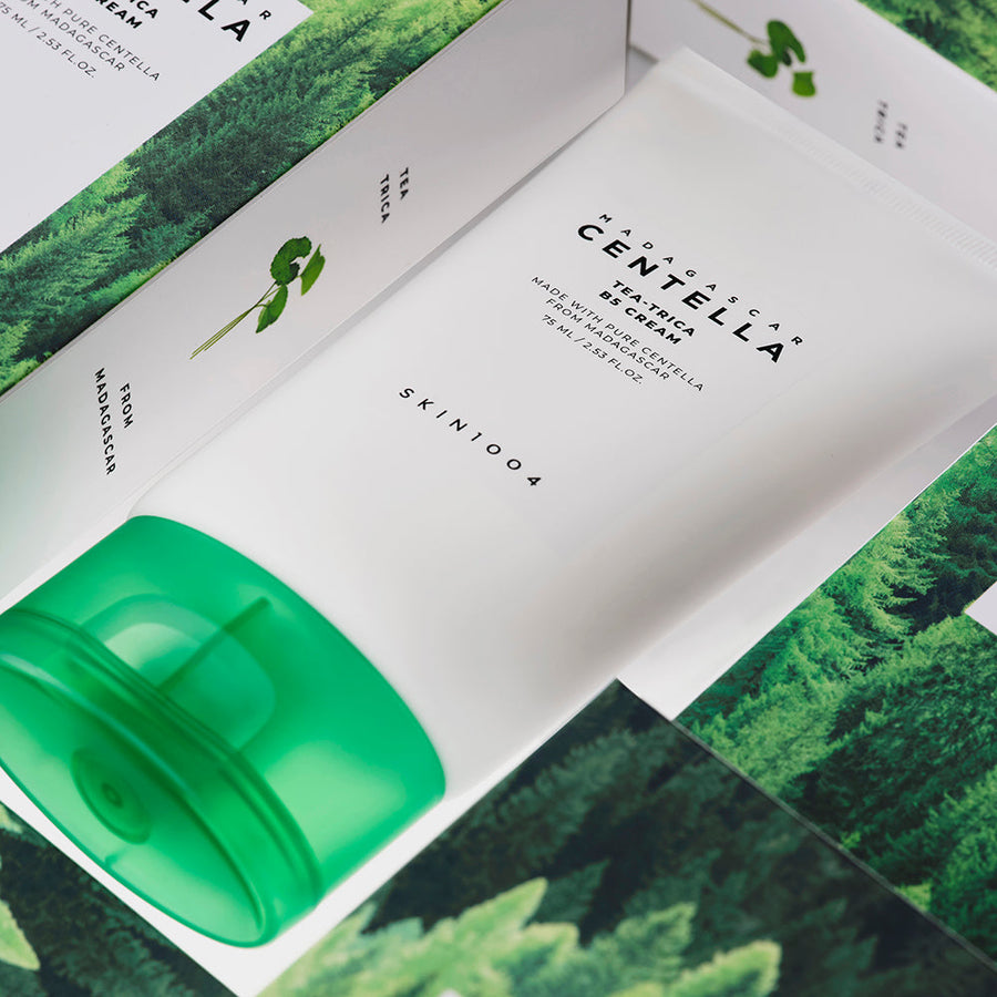 SKIN1004 Tea-Trica B5 Cream – Centella & Panthenol Gel Moisturizer