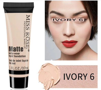 Miss Rose Long Lasting Soft Matte Foundation 37ml