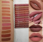 Pack Of 12 Flormar Matte Lip Pencil – Creamy & Waterproof Lip Liner