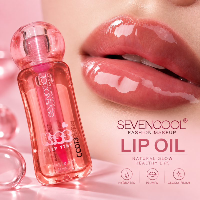 SEVENCOOL Lip Oil – Glossy Shine