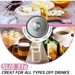 24oz Leakproof Insulated Stainless Steel Tumbler with Handle & Straw – Travel Coffee Mug for Hot & Cold Drinks