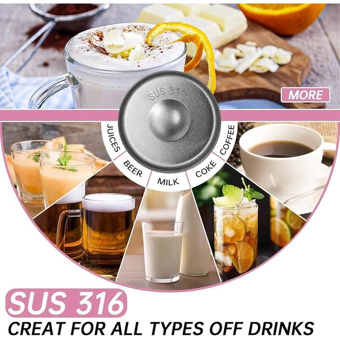 24oz Leakproof Insulated Stainless Steel Tumbler with Handle & Straw – Travel Coffee Mug for Hot & Cold Drinks