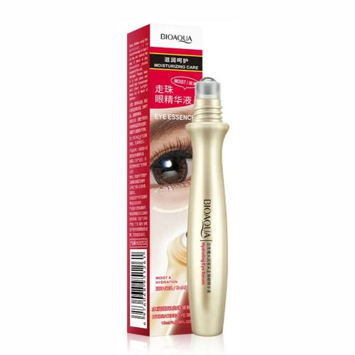 BIOAQUA Roll On Eye Essence Serum with Cooling Metal Roller