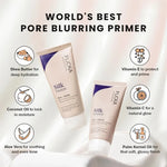 FLICKA Silk Touch 3-in-1 Primer + Moisturizer — Blurs 100% of Pores