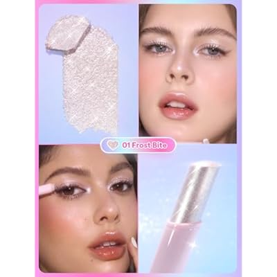Viral HUDAMOJI- glitter jelly eyeshadow stick -6 Colours
