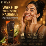 Flicka Coffee Brightening Face & Body Scrub