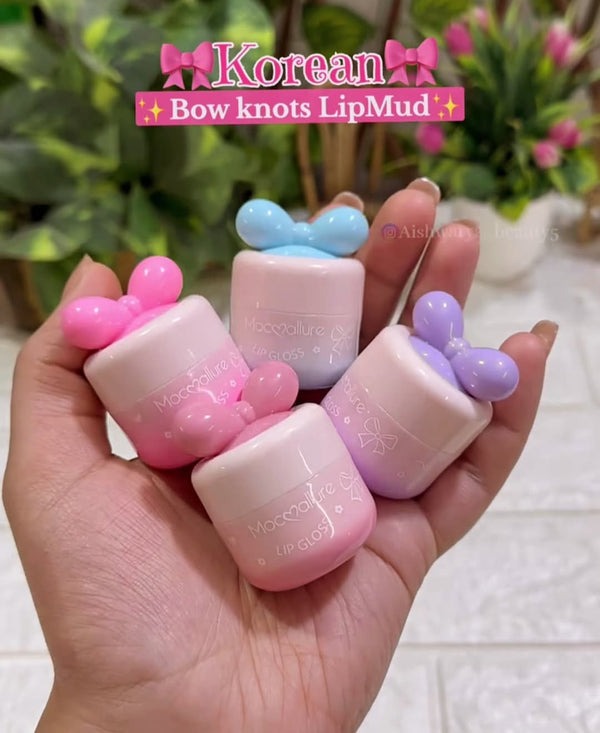 Mocallure Korean Bow Knot Lip Mud Long Lasting