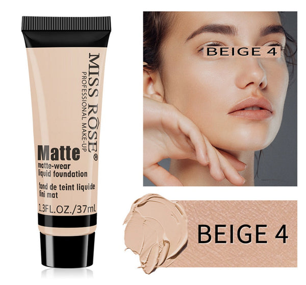 Miss Rose Long Lasting Soft Matte Foundation 37ml