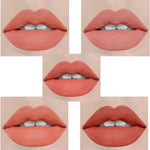 Dragon Ranee Carrot Mini Lipstick 5-Piece Set – Long-Lasting Waterproof Velvet Matte Nude Lipstick Collection for Women