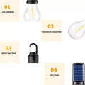 Portable LED Camping Lantern – Waterproof Rechargeable Light