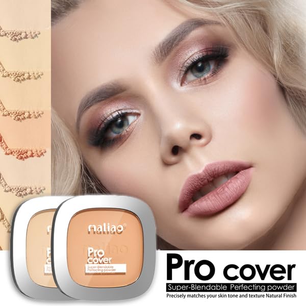 Maliao Pro Cover Super-Blendable Perfecting Powder - Seamless Perfection for Every Skin Tone