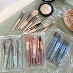 8-Piece Mini Travel Makeup Brush Set