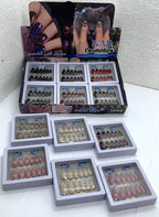 Romantic Myth Cat Eye Mirror Press-On Nails – Pack of 12