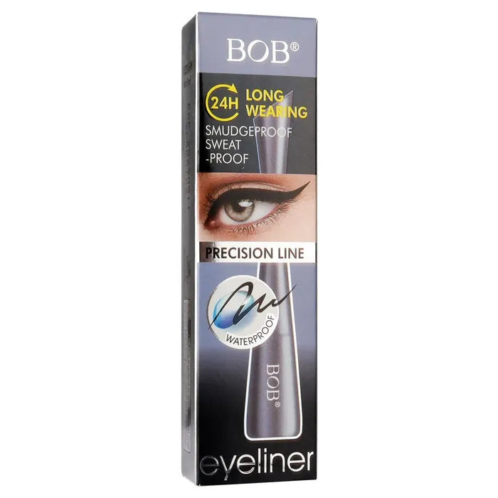 BOB 24H Long Wearing Eyeliner Smudge Proof Sweatproof Liquid Eyeliner 5ml
