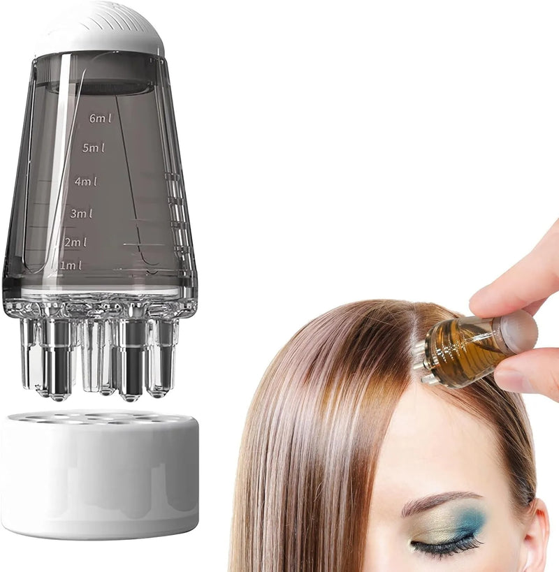 Mini Portable Oil Scalp Applicator Hair Oil Applicator Bottle Scalp Massager