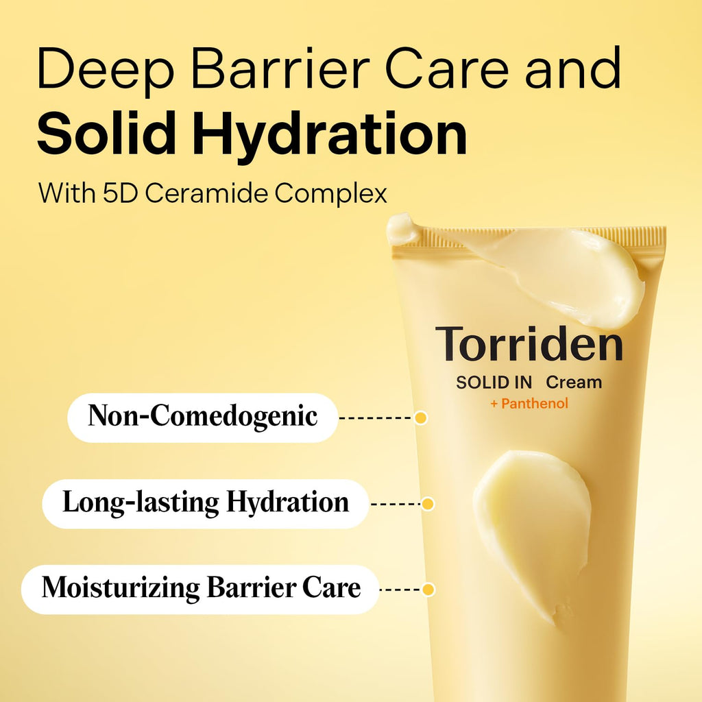 Torriden Solid-In Cream – 5D Ceramide Deep Hydration Moisturizer