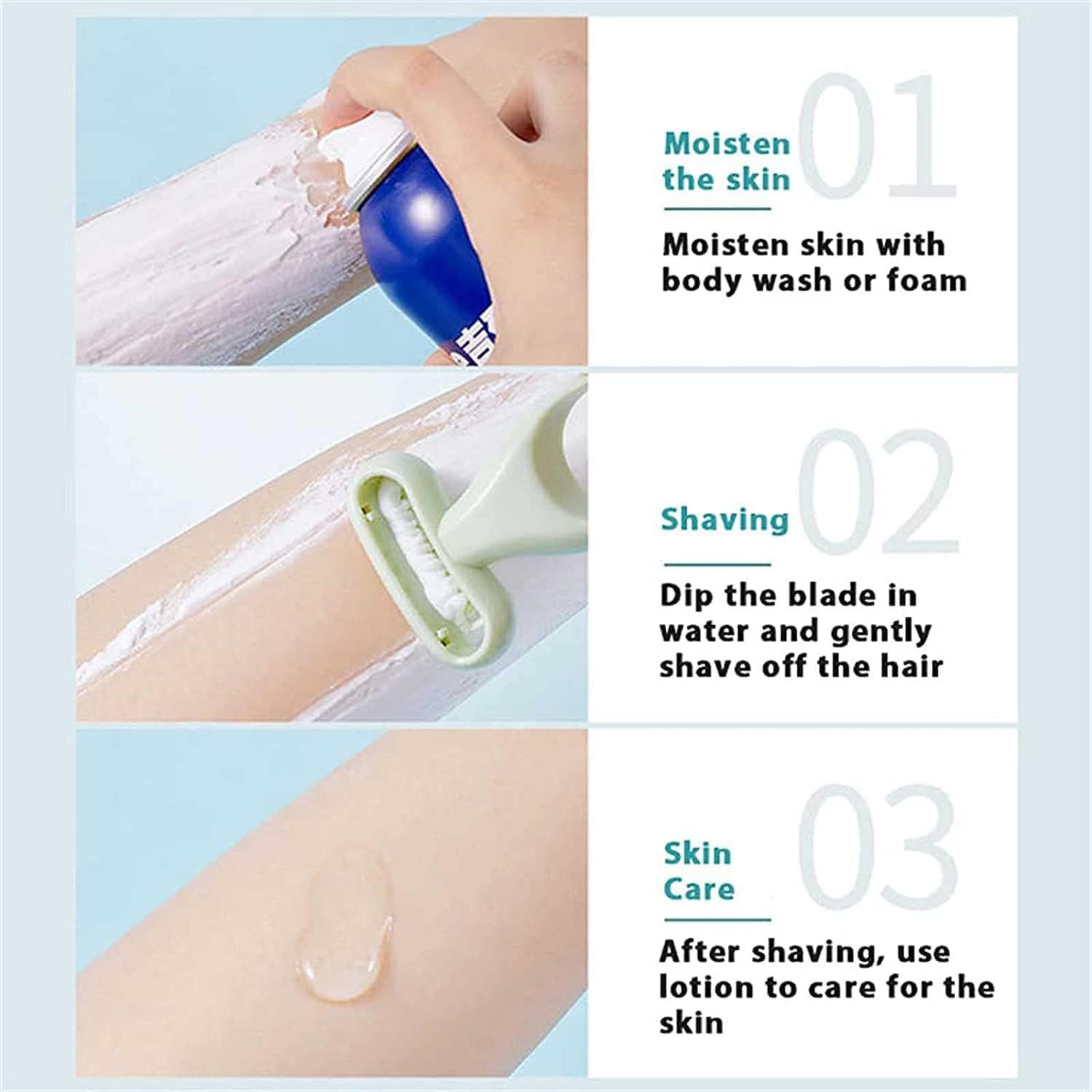 Facial Hair Remover Razor for Women – Eyebrow, Face & Peach Fuzz Shaver