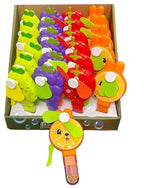 Fruit Shape Mini Hand Fan Toy for Kids – 2-in-1 Bubble Blower