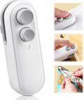 2-in-1 Mini Bag Sealer & Cutter – Rechargeable Heat Sealing Machine