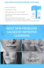 DR.RASHEL Hyaluronic Acid Moisturizing And Smooth Face Wash 100g DRL- 1635