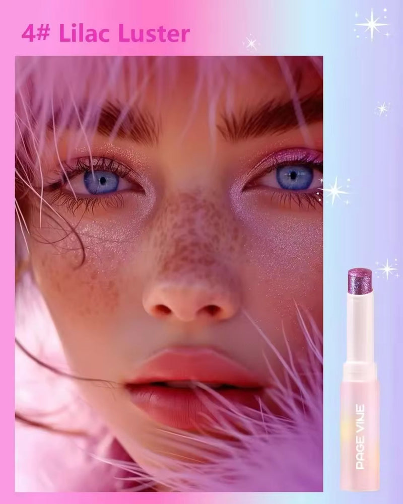HUDAMOJI Glitter Jelly Eyeshadow Stick – 6 Shades