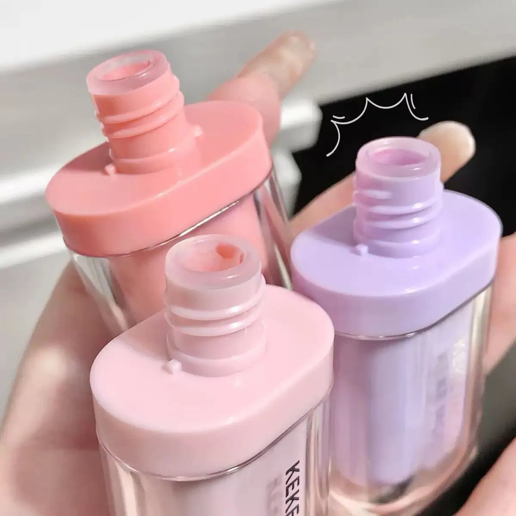 Jelly Lip Gloss Set Hydrating Moisturizing Lip Glaze Long Lasting Waterproof Lip Tint Shiny Glass Finish Cute Capsule Mini Lipstick Kit for Women Girls