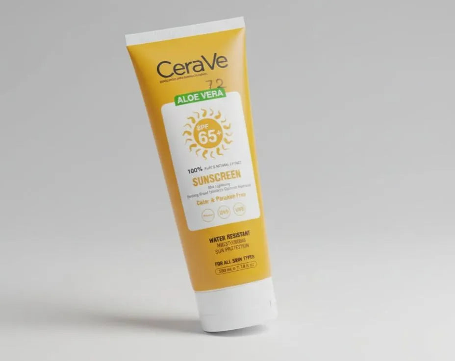 CeraVe SPF 65 Aloe Vera Sunscreen 200ml Sunblock
